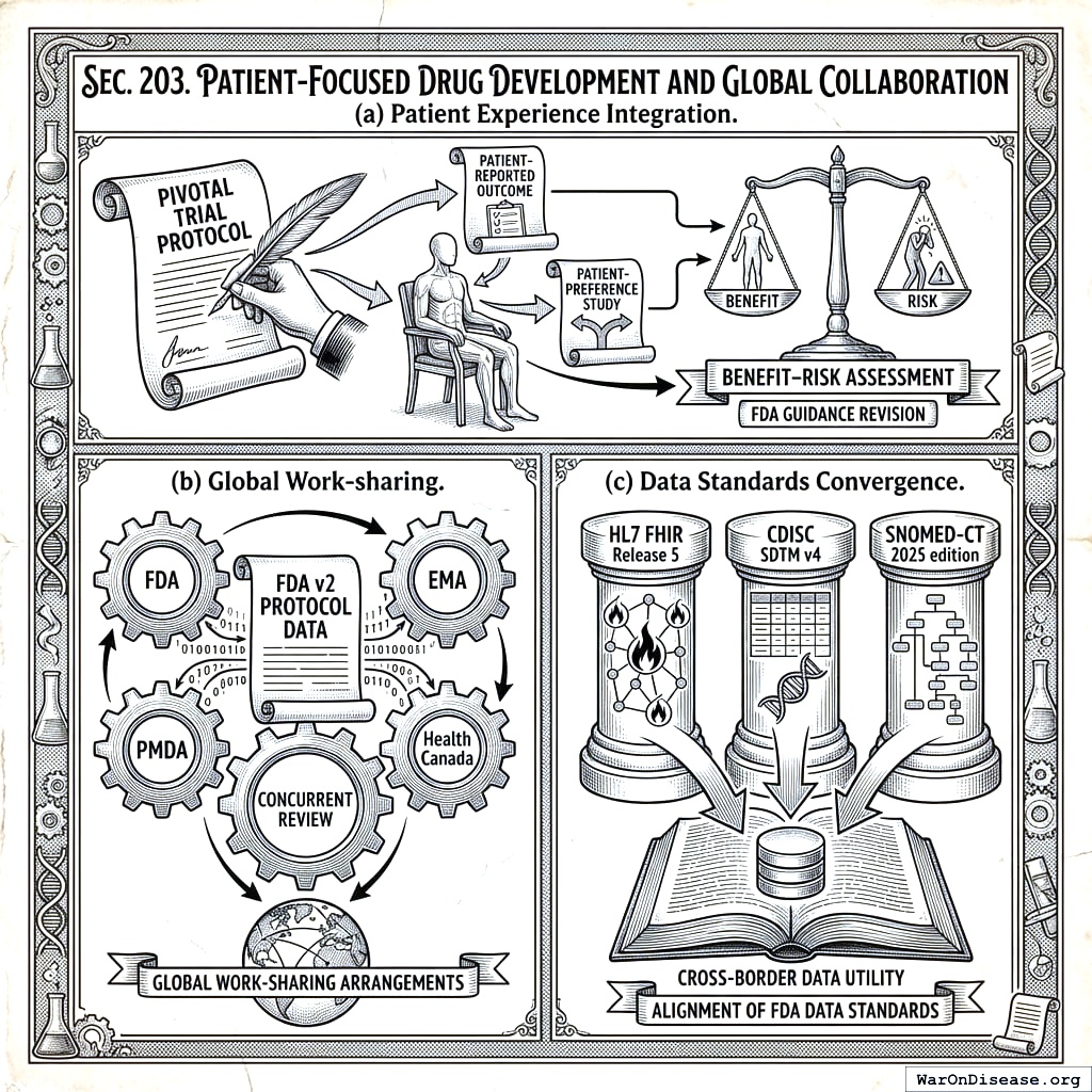Ask patients how they feel, get all countries to review drugs at once, and make everyone use the same spreadsheet format. Simple.